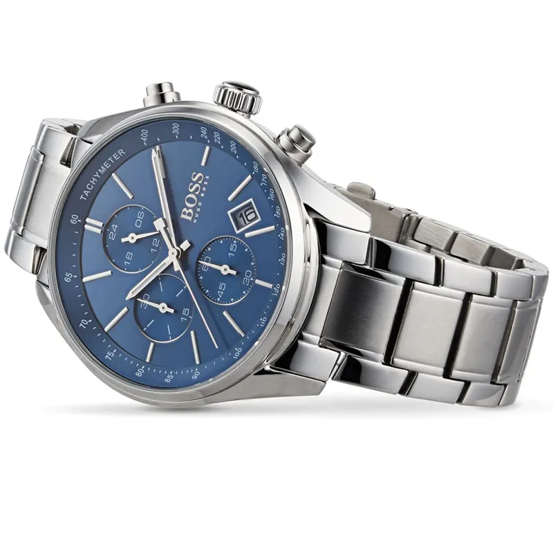 Hugo Boss Grand Prix Chronograph Blue Dial Men’s Watch | 1513478
